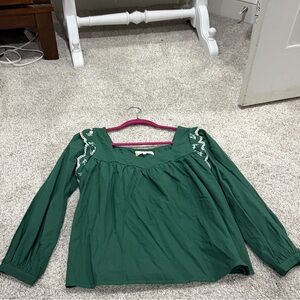 Simple retro blouse